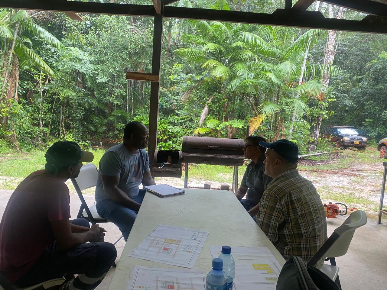 SUBACO bamboo harvesting operations in Suriname